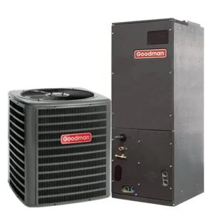 3 ton 14 seer goodman heat pump variable speed air conditioner system