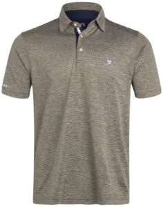 chaps men's golf polo shirt - lightweight performance golf polo -dry fit short sleeve golf shirt for men (s-xxl), size x-large, deep lichen green