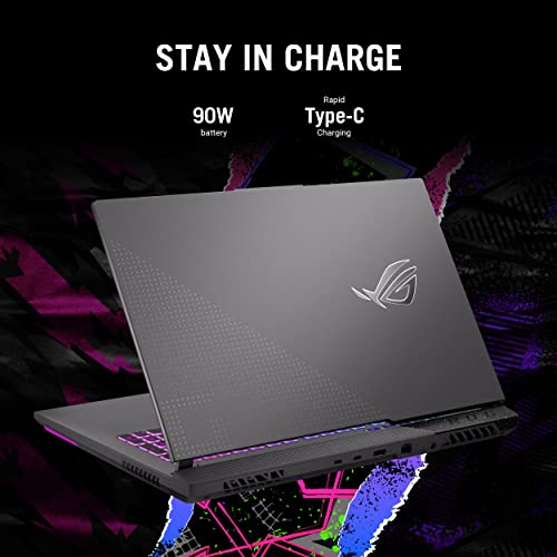 ASUS ROG Strix G17 (2023) Gaming Laptop, 17.3” QHD 240Hz, GeForce RTX 4060, AMD Ryzen 9 7945HX, 16GB DDR5, 1TB PCIe SSD, Wi-Fi 6E, Windows 11, G713PV-DS94, Eclipse Gray