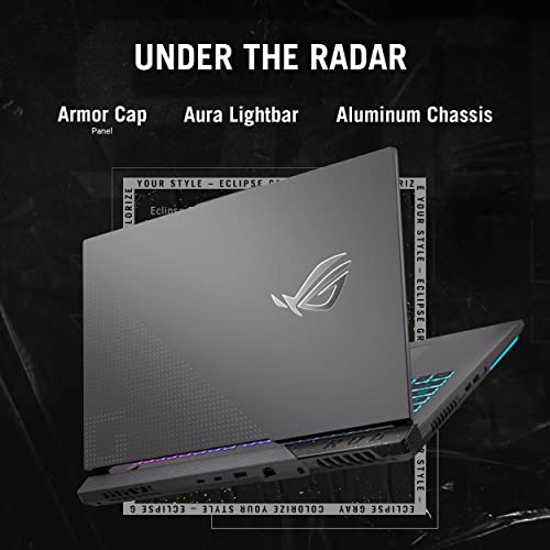 ASUS ROG Strix G17 (2023) Gaming Laptop, 17.3” QHD 240Hz, GeForce RTX 4060, AMD Ryzen 9 7945HX, 16GB DDR5, 1TB PCIe SSD, Wi-Fi 6E, Windows 11, G713PV-DS94, Eclipse Gray