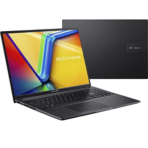 ASUS VivoBook 16 Laptop, 16” WUXGA (1920 x 1200) 16:10 Display, AMD Ryzen 7 7730U CPU, AMD Radeon™ Graphics, 8GB RAM, 1TB SSD, Fingerprint Sensor, Windows 11 Home, Indie Black, M1605YA-ES74