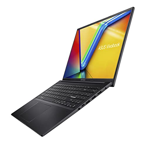 ASUS VivoBook 16 Laptop, 16” WUXGA (1920 x 1200) 16:10 Display, AMD Ryzen 7 7730U CPU, AMD Radeon™ Graphics, 8GB RAM, 1TB SSD, Fingerprint Sensor, Windows 11 Home, Indie Black, M1605YA-ES74