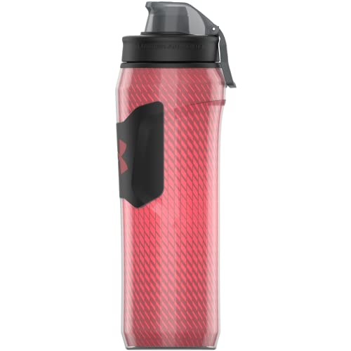 Under Armour UA 28oz Insulated Playmaker Squeeze Red Dash OSFA