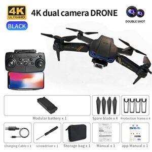 K3 Drone With 4K HD FPV Camera RC Helicopters Flying Toys with Altitude Hold Headless Mode One Key Start Speed Adjustment for Boys Girls Cool Stuff Electronics Gifts for Men Women