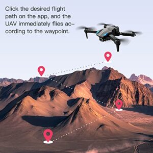 KY907 Drone With 4K HD FPV Camera RC Helicopters Flying Toys with Altitude Hold Headless Mode One Key Start Speed Adjustment for Boys Girls Cool Stuff Electronics Gifts for Men Women