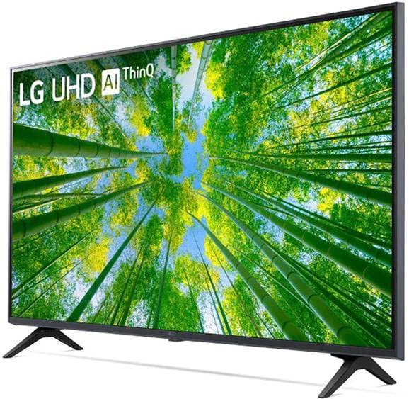 LG 50" Class UQ8000-Series 4K LED UHD WebOS 22 Smart w/ThinQ AI TV - 50UQ8000AUB