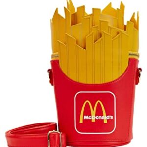 Loungefly McDonalds Crossbody Bag French Fries Official Red One Size