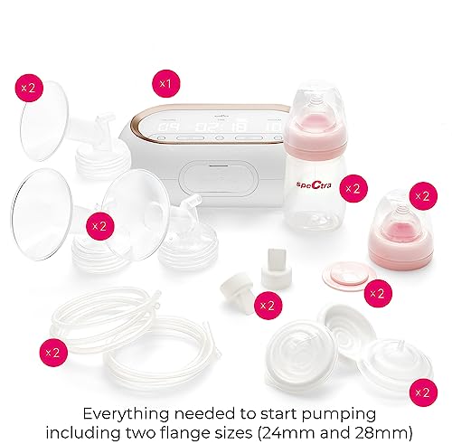 Spectra - Synergy Gold Portable - Dual Adjustable Electric Breast Pump - Breastfeeding Essential