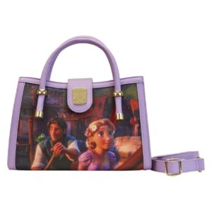 Loungefly Disney Crossbody Bag Rapunzel Princess Official Purple One Size