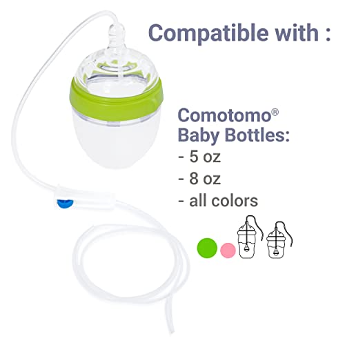 Anpei Supplemental Feeding System (SNS) Compatible with Comotomo Baby Bottle, 5 and 8 oz