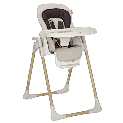 Safety 1st 3-in-1 Grow and Go Plus High Chair, 3 Modes of Use: Infant Recliner, Toddler high Chair, and Child seat, Dunes Edge