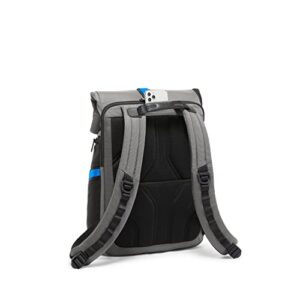 TUMI Alpha Bravo Logistics Flap Lid Backpack - Grey/Blue