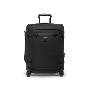 tumi alpha bravo continental front lid expandable 4 wheel carry on - black