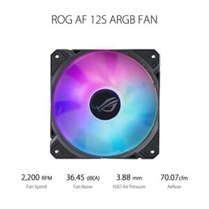 ASUS ROG RYUO III 360 ARGB All-in-one AIO Liquid CPU Cooler 360mm Radiator, Asetek 8th gen Pump Solution, Anime Matrix™ LED Display and ROG AF 12S ARGB Fan.