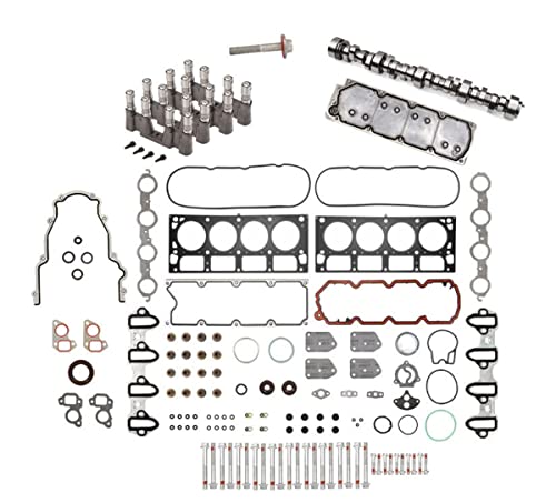 AFM DOD Remove Kit Compatible with 2007-2015 Chevy Silverado Sierra Truck 6.0L 6.0 GEN-IV LFA LZ1 L76 | Camshaft | Gaskets | Bolts | Lifters | Valley Plate