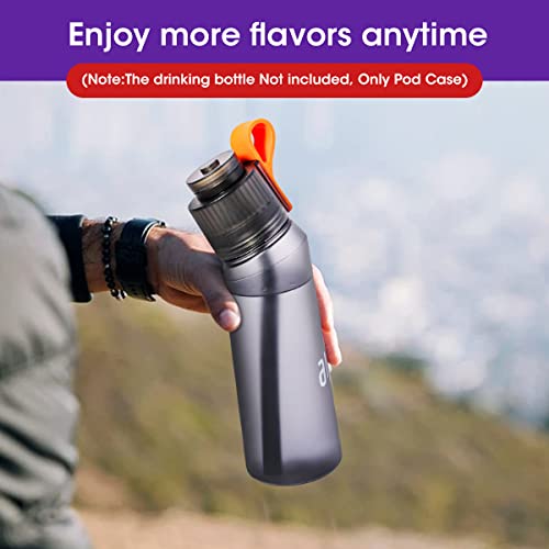 AIEVE Pod Case for Air Up Water Bottle, Storage Case Accessories Compatible with Air Up Bottle Pods Starter Set (Air Up Water Bottle and Flavor Not Included, Only Pod Case)