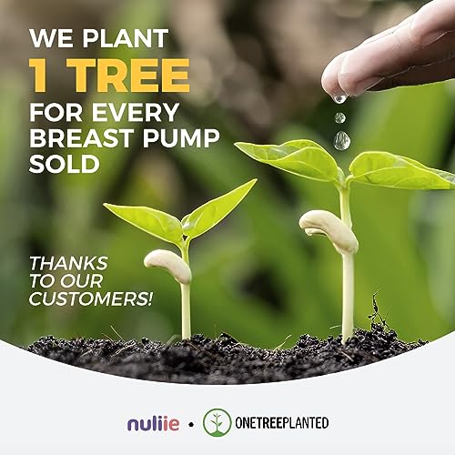 Nuliie Hands Free Breast Pump S32, Electric Wearable Breast Pumps 4 Modes 9 Levels, More Private with Smart Display, 24MM Comfortable Flange, Memory Function, Replaced Accessories Included, 2 Packs