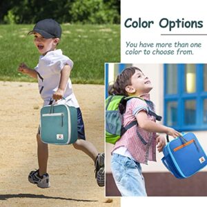 CaCTOUR Lunch Box Kids,Premium Insulated Lunch Bag for Girls Boys,Soft Bag Mini Cooler Back to School Thermal Reusable Lunch Bag for Work School Picnic (Green)