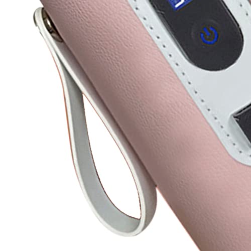 USB Baby Bottle Warmer,LCD Screen Temperature Precise Heating Milk Heat Keeper for Home Outside Car (Pink)