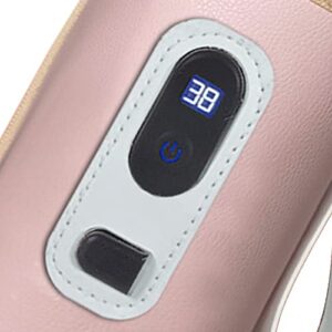 USB Baby Bottle Warmer,LCD Screen Temperature Precise Heating Milk Heat Keeper for Home Outside Car (Pink)