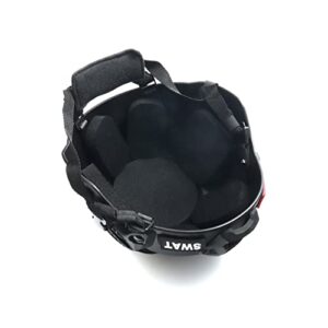 PAXLamb Universal Airsoft Helmet Pads 37pcs/Set Tactical Helmet Replacement Foam Motorcycle Padding Kits Bicycle Bike Accessories Mats for Fast Mich CS ACH FMA USMC PASGT (SNL Black)