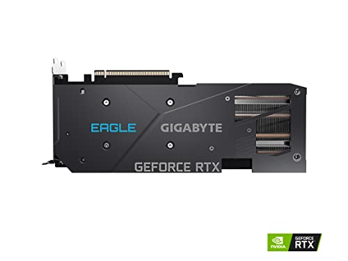Gigabyte GeForce RTX 3060 Ti Eagle OC D6X 8G Graphics Card, 3X WINDFORCE Fans, 8GB 256-bit GDDR6X, GV-N306TXEAGLE OC-8GD Video Card
