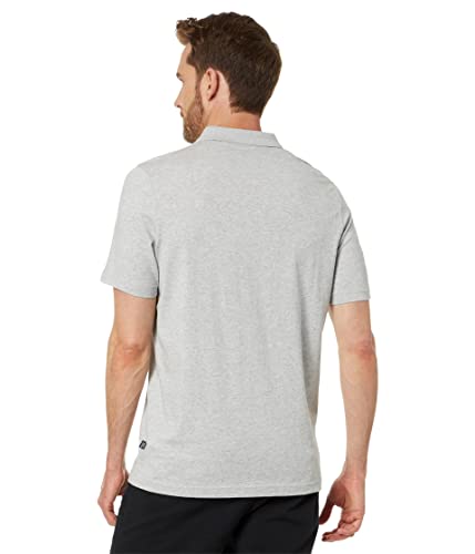 PUMA Essentials Heathered Polo Light Gray Heather LG