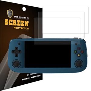 mr.shield [3-pack] screen protector for anbernic rg503 handheld game console anti-glare [matte] screen protector (pet material)