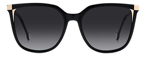 Carolina Herrera HER 0140/S Black Nude/Dark Grey Shaded 54/17/145 women Sunglasses