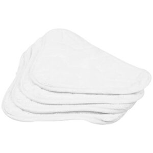 jaquiain new 4pcs replacement pads for h2o h20 x5 mop cleaner floor washable microfibre pads