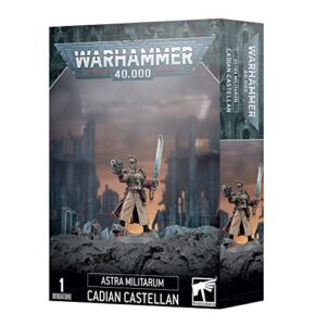 games workshop warhammer 40k: astra militarum - cadian castellan