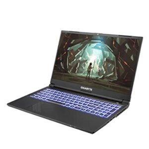 GIGABYTE G5 KF: 15.6" FHD 1920x1080 144Hz, NVIDIA GeForce RTX 4060 Laptop GPU, Intel Core i5-12500H, 8GB DDR4 RAM, 512G SSD, Win11 Home (G5 KF-E3US333SH) Black