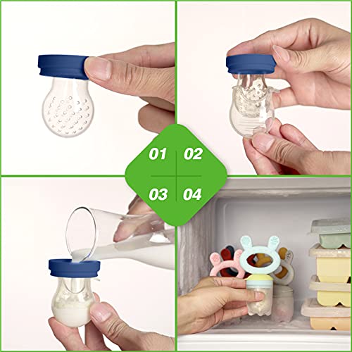 Haakaa Silicone Pouch Cover for Baby Fresh Food Feeder