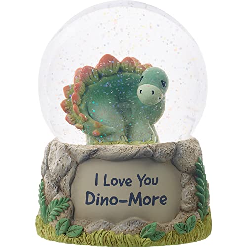 Precious Moments 223102 I Love You Dino-More Resin/Glass Musical Snow Globe