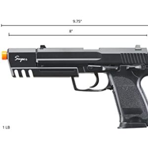 300 FPS H-112 Super Spring Powered Airsoft Pistol x/HFC (Color: Black)