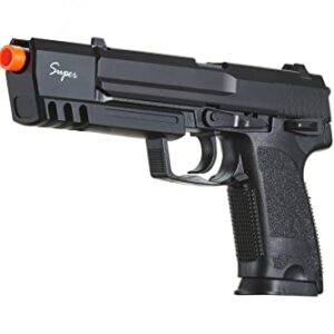 300 FPS H-112 Super Spring Powered Airsoft Pistol x/HFC (Color: Black)