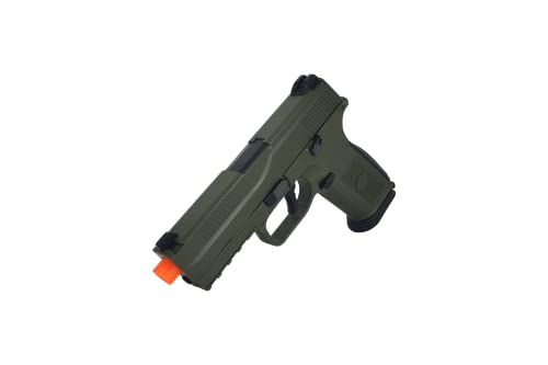 Soft AIR USA FN FNS-9 Spring Airsoft Pistol, 300 FPS, Green