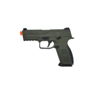 Soft AIR USA FN FNS-9 Spring Airsoft Pistol, 300 FPS, Green