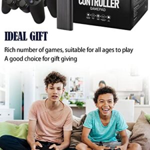 Fordim Retro Game Console, Built in 15000+ Classic Games, 2 Ergonomics Controller, 4K HD Output, Plug and Play Game Console, Ideal Gift for Kids and Adult