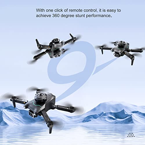 S96 Foldable Drone with 4K HD Dual Camera, Mini WIFI Drone RC Quadcopter Support APP Control, Trajectory Flight, Altitude Hold, 360° Flip, Obstacle Avoidance, for Kid Adult