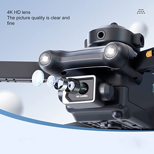 S96 Foldable Drone with 4K HD Dual Camera, Mini WIFI Drone RC Quadcopter Support APP Control, Trajectory Flight, Altitude Hold, 360° Flip, Obstacle Avoidance, for Kid Adult