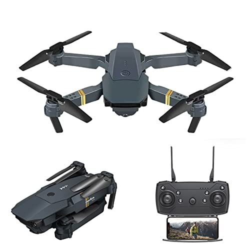 Remote Control Drones with Camera for Adults 4K, Flying Toys with 3-level Flight Speed 4 Channel Drones for Kids 8-12 with Camera Rc Plane Helicopters for Kids Cool Stuff Gifts for Men (Black)