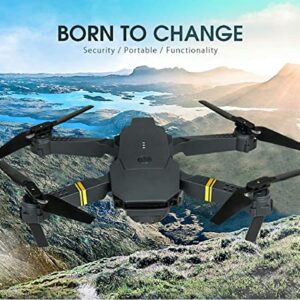 Remote Control Drones with Camera for Adults 4K, Flying Toys with 3-level Flight Speed 4 Channel Drones for Kids 8-12 with Camera Rc Plane Helicopters for Kids Cool Stuff Gifts for Men (Black)