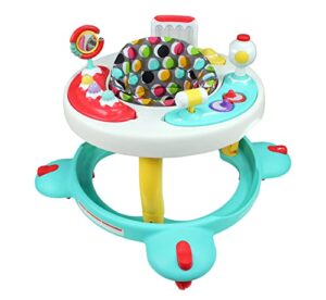 creative baby confetti 2 in 1 deluxe activity center and walker
