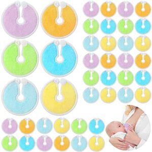 estune 56 packs gtube button covers feeding tube supplies soft feeding tube holder peg tube supplies absorbent gtube pads holder g tube button pads cotton pads for nursing care