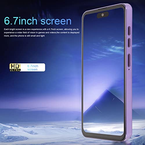 Bewinner Unlock Smartphones,I14Pro 6.7 in 4G Phone for Android11 and 2.0GHz,4GB RAM 128GB ROM Unlocked Cell Phone,8MP Front 16MP Rear Camera Mobile Phone,Cellphone with 4000mAh