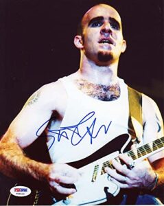 scott ian a nthrax 8x10 photo signed autographed authentic psa/dna coa compatible with anthrax