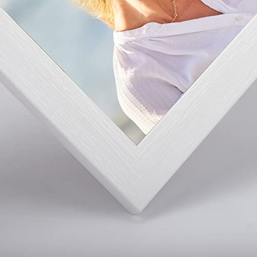 Lyeasw 8x10 Picture Frames White 12 Pack, Multi 8 by 10 Photo Frame for Wall Mount or Tabletop Display