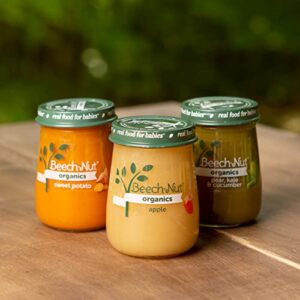 Beech-Nut Baby Food Jars, Organic Apple Kiwi Spinach, 4oz, 10ct