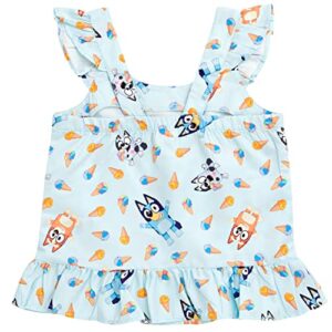 Bluey Bingo Little Girls Tank Top and Shorts 6